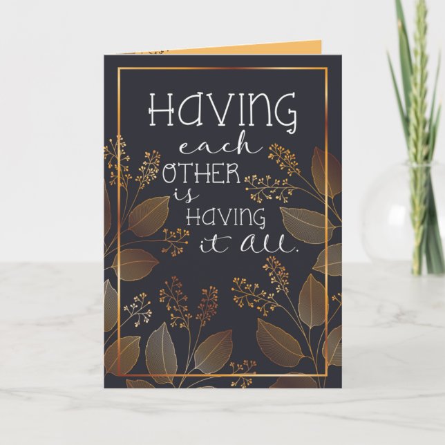 Secret Sister Happy Anniversary Card (Front)