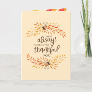 Secret Sister Happy Thanksgiving Card