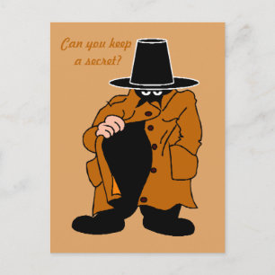 secret  SPY birthday surprise party invitation Postcard