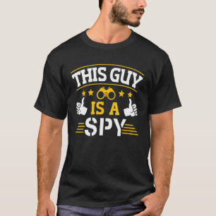 Secret Spy Private Eye Crimescene Investigator Thi T-Shirt