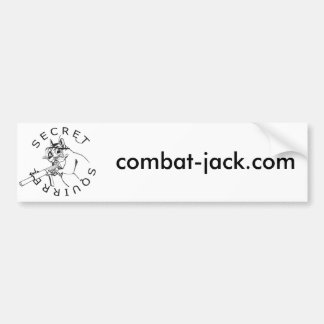 Secret Squirrel Bumper Sticker