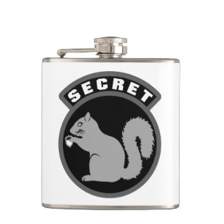 Secret Squirrel Flask