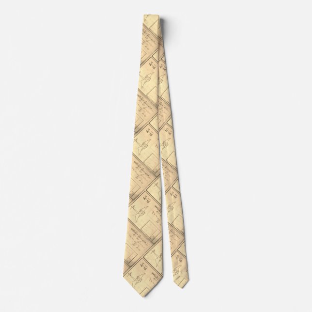 Secret to Folding One-thousand Cranes Tie (Front)