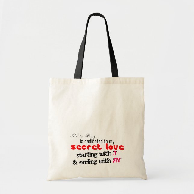 Secret? Tote Bag (Front)