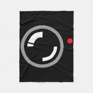 Secret Video Recording Funny Cameraman Halloween C Fleece Blanket