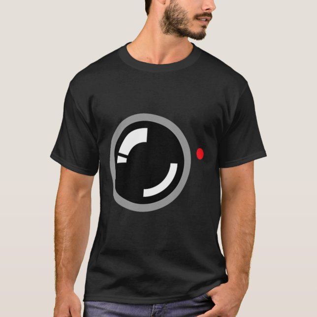 Secret Video Recording Funny Cameraman Halloween C T-Shirt (Front)