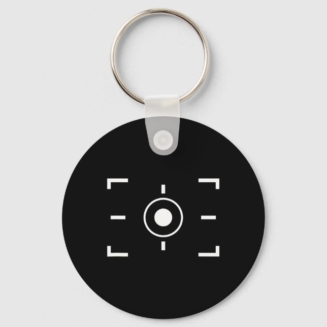 Secret Video Recording Funny Photographer Hallowee Key Ring (Front)