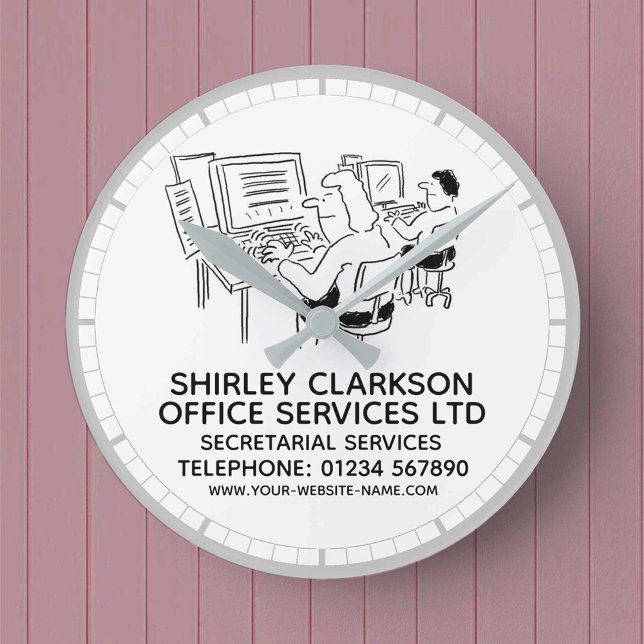 Secretarial Services Round Clock (Creator Uploaded)