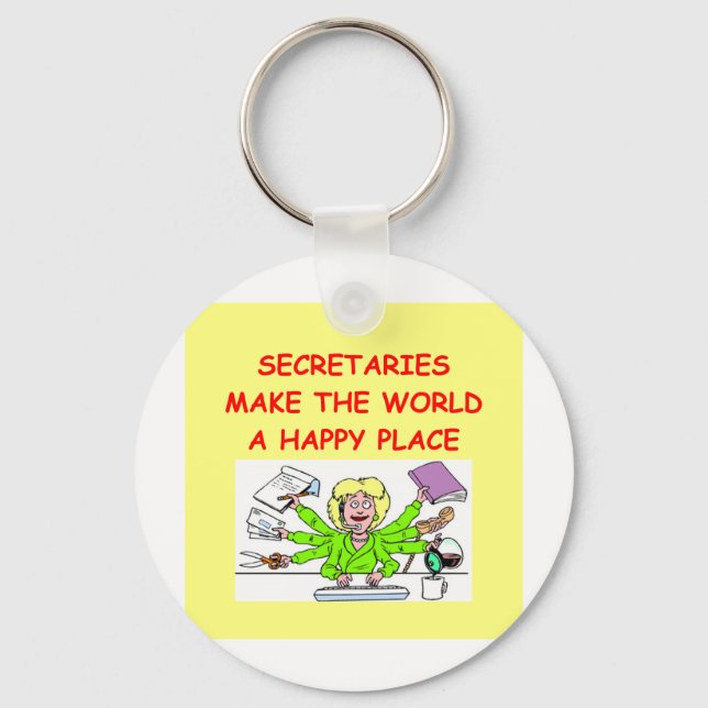 secretaries key ring (Front)