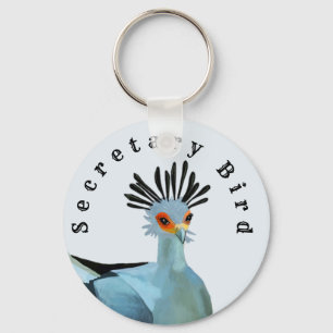 Secretary Bird Key Ring
