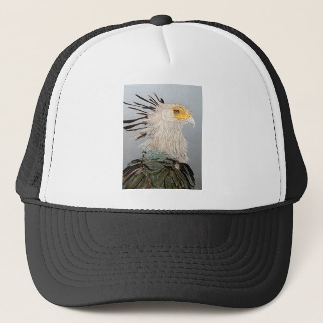 Secretary Bird Trucker Hat (Front)