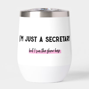 Secretary funny gift worker appreciation day admin