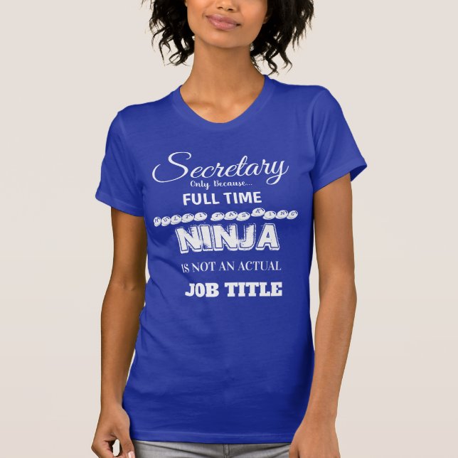 Secretary Shirt (Front)