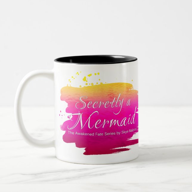 Secretly a Mermaid - Coffee Mug (Left)