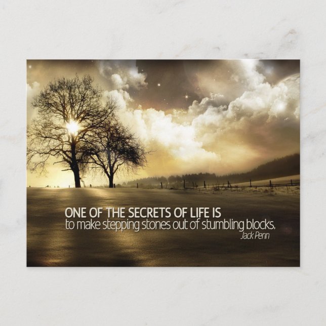 Secrets Of Life Postcard (Front)
