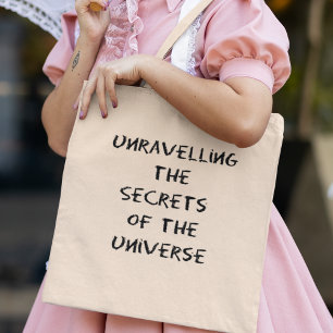 Secrets of the Universe Physics Science Teacher Tote Bag