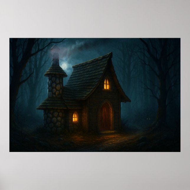 Secrets of the Witch House in the Forest Poster (Front)
