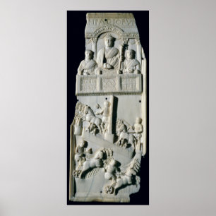 Section of a diptych poster