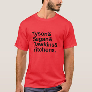 Secular Heroes Red and Black T-Shirt