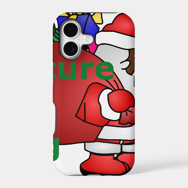 secure the bag black santa (Back)