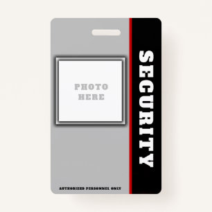 SECURITY BADGE ID BADGE