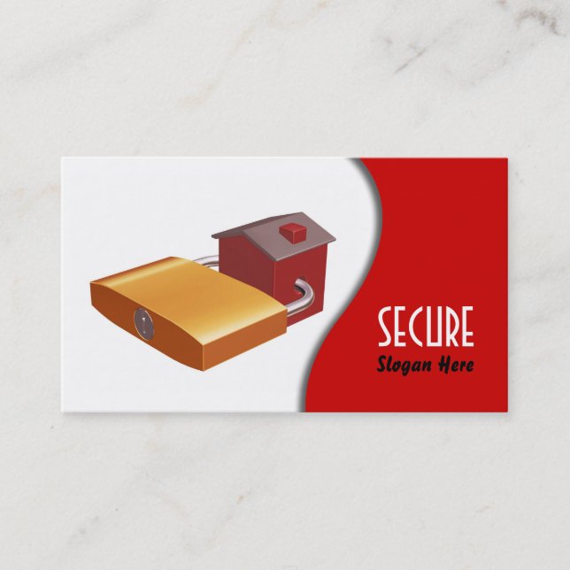 Security Business Card (Front)