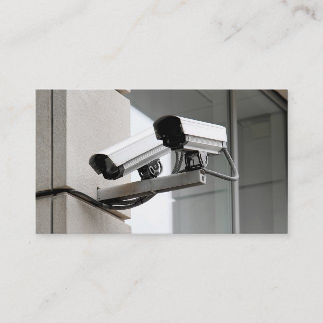 Security business cards (Front)