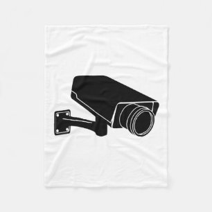 Security Camera Fleece Blanket