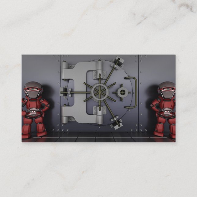 Security Consultant Business Card (Front)