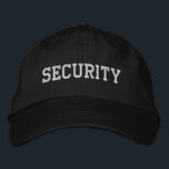 Security Embroidered Hat<br><div class="desc">Custom Security Embroidered Hats Cap</div>