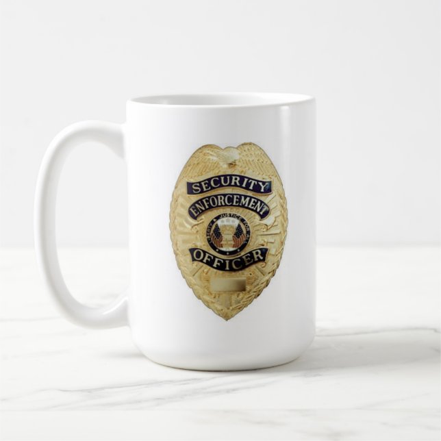 Security Enforcement Officer Coffee Cup (Left)