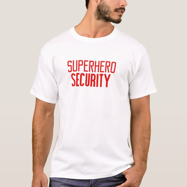 Security Funny Halloween T-Shirt (Front)