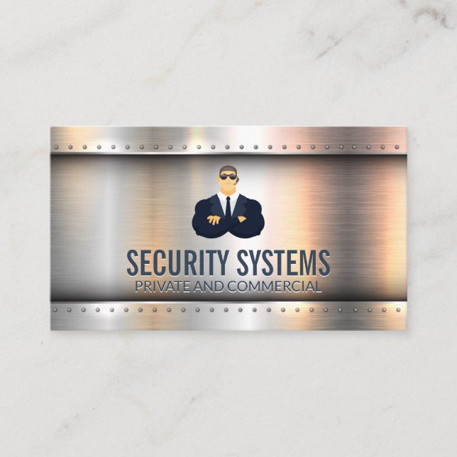 Security Guard Business Card (Front)