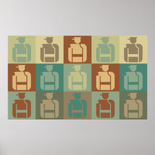 Security Pop Art Poster
