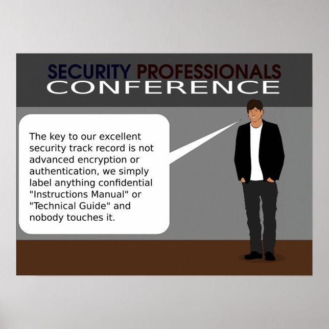 Security Poster (Front)