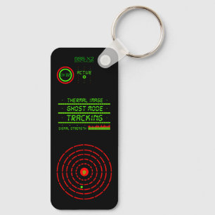 Security System Military Gun Camo Black Dim Shadow Key Ring