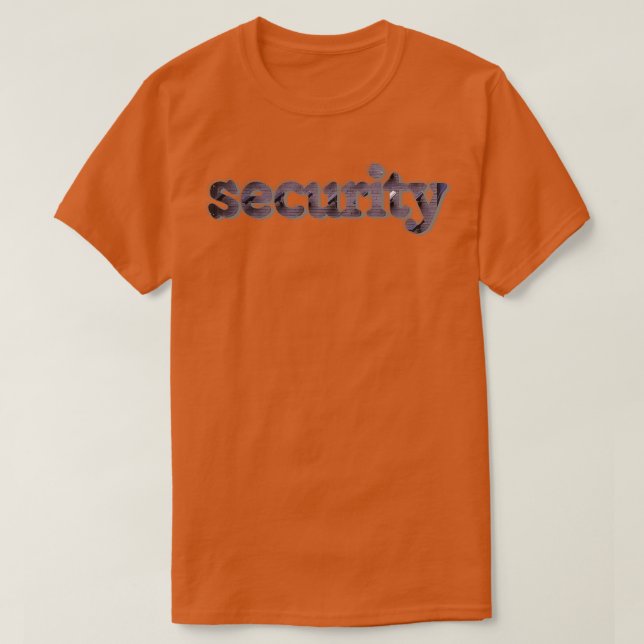 security T-Shirt (Design Front)