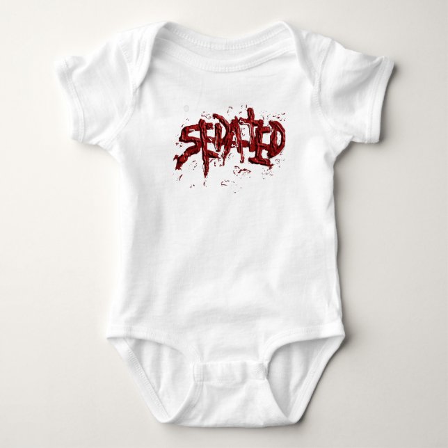 Sedated Baby One-Z Bodysuit (Front)