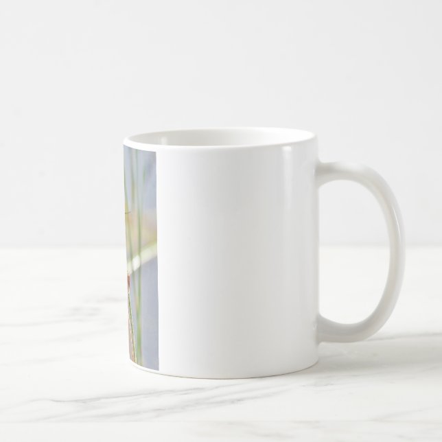 Sedge grass, and Dragonfly Coffee Mug (Right)