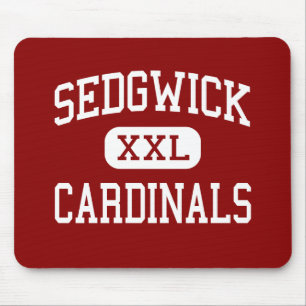 Sedgwick - Cardinals - High - Sedgwick Kansas Mouse Pad