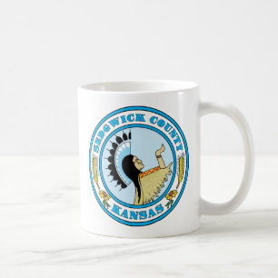 Sedgwick County seal Coffee Mug