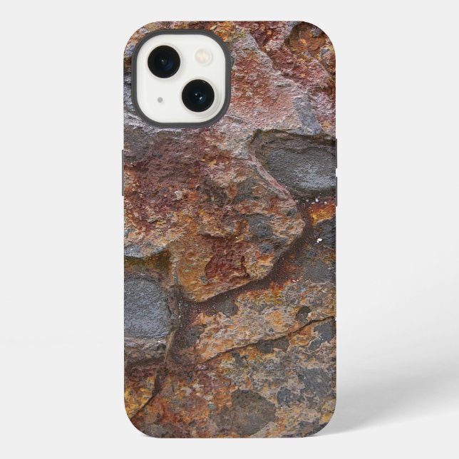 Sedimentary Rock Surface iPhone Case (Back)