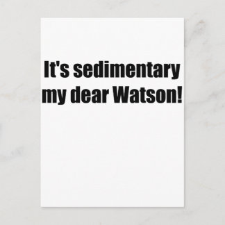 sedimentaryblack postcard