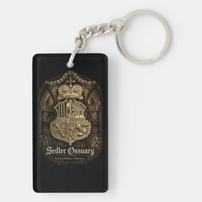Sedlec Ossuary Key Ring (Back)