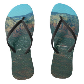 Sedona and Coffee Pot Rock from Above Jandals