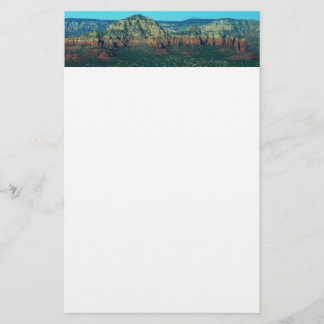 Sedona and Coffee Pot Rock from Above Stationery