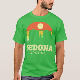 Sedona Arizon Vintage Sunset T-Shirt