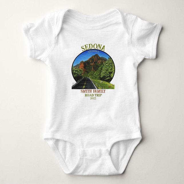 Sedona Arizona Baby Bodysuit (Front)