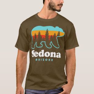 Sedona Arizona Bear Hiking Sunset Trees T-Shirt