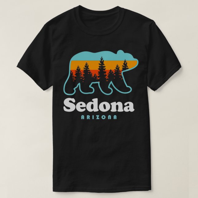 Sedona Arizona Bear Sunset Trees Pullover  (Design Front)